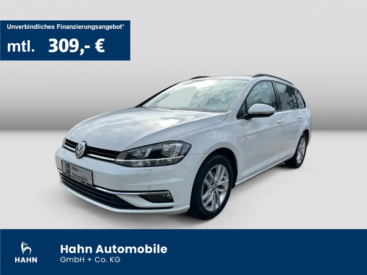 Volkswagen Golf Variant VII 1.6TDI Comfortline AHK Navi PDC Blanc - 1
