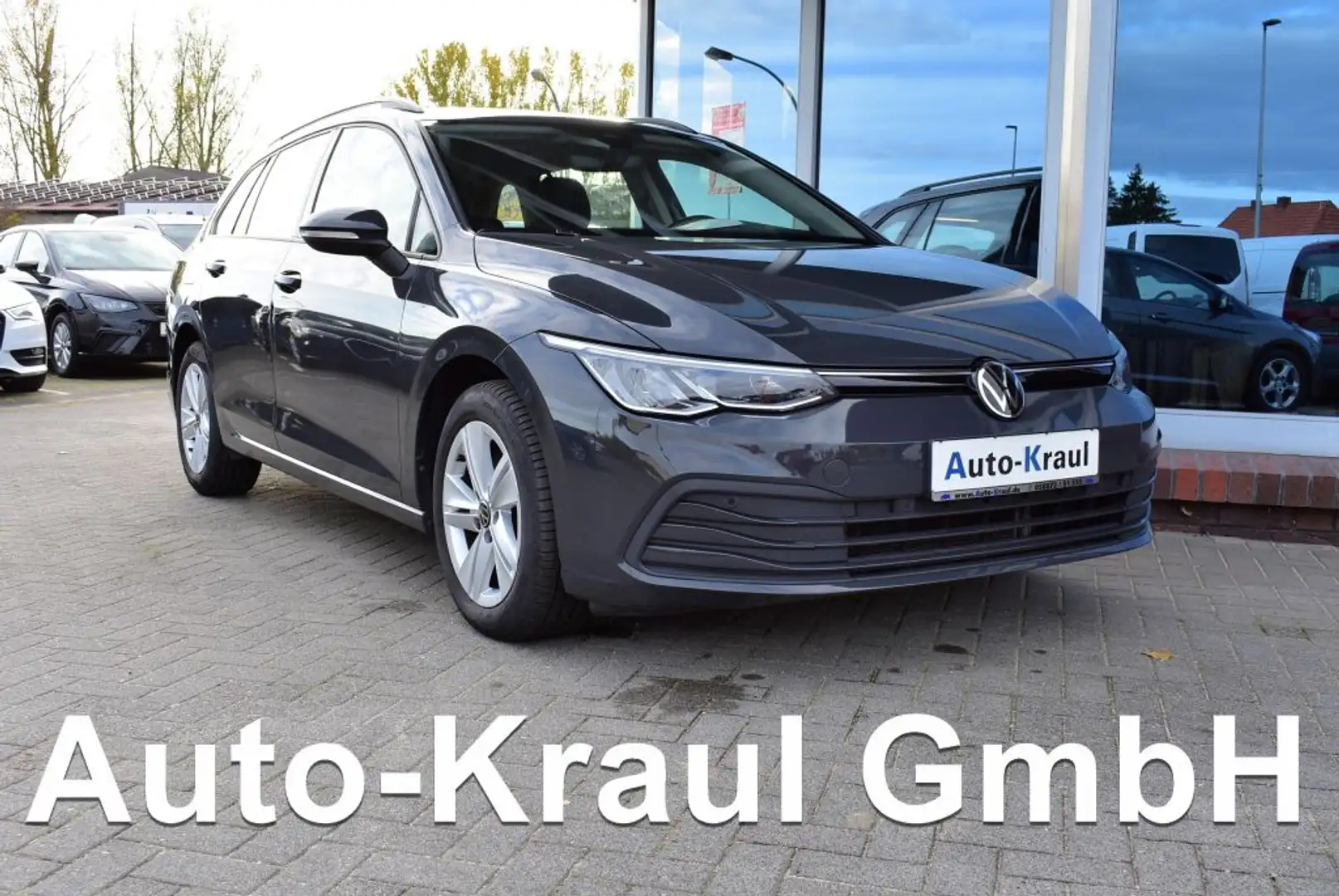 Volkswagen Golf Variant 2.0 TDI SCR Life LED-Scheinwerfer Navi Alu Klimatr Grau - 1