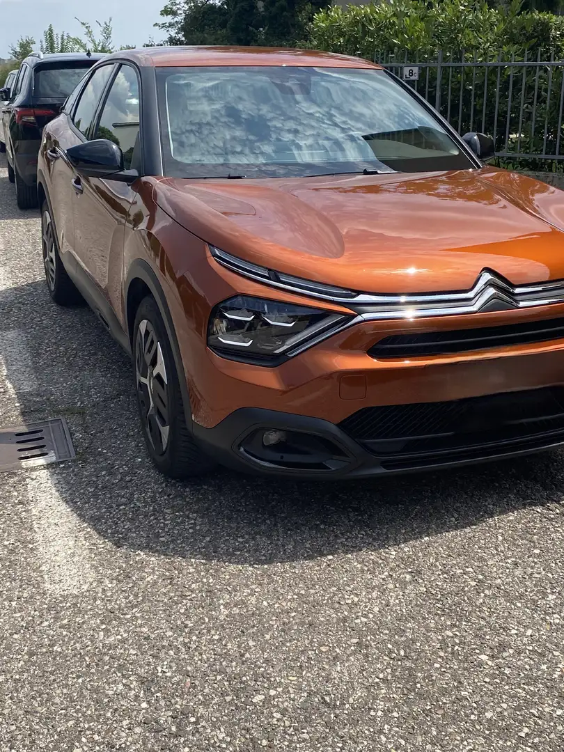 Citroen C4 C4 III 2021 1.2 puretech Shine s Arancione - 2