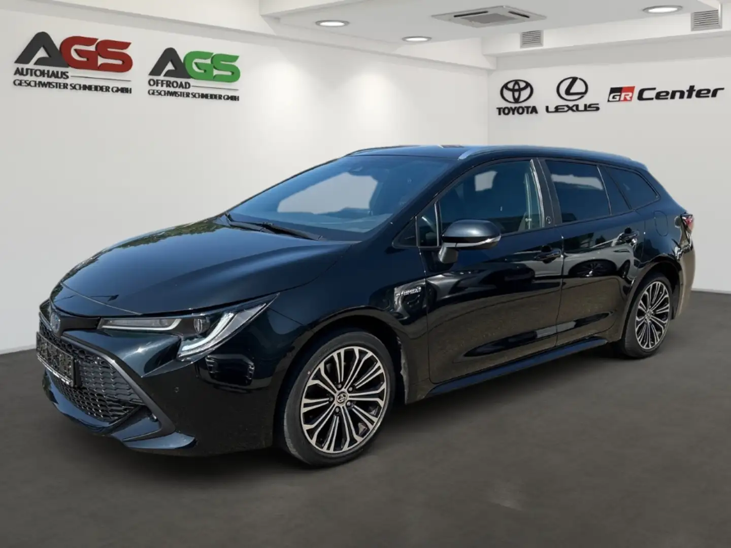 Toyota Corolla Touring Sports 2,0l Hybrid Team Deutschland Negro - 1