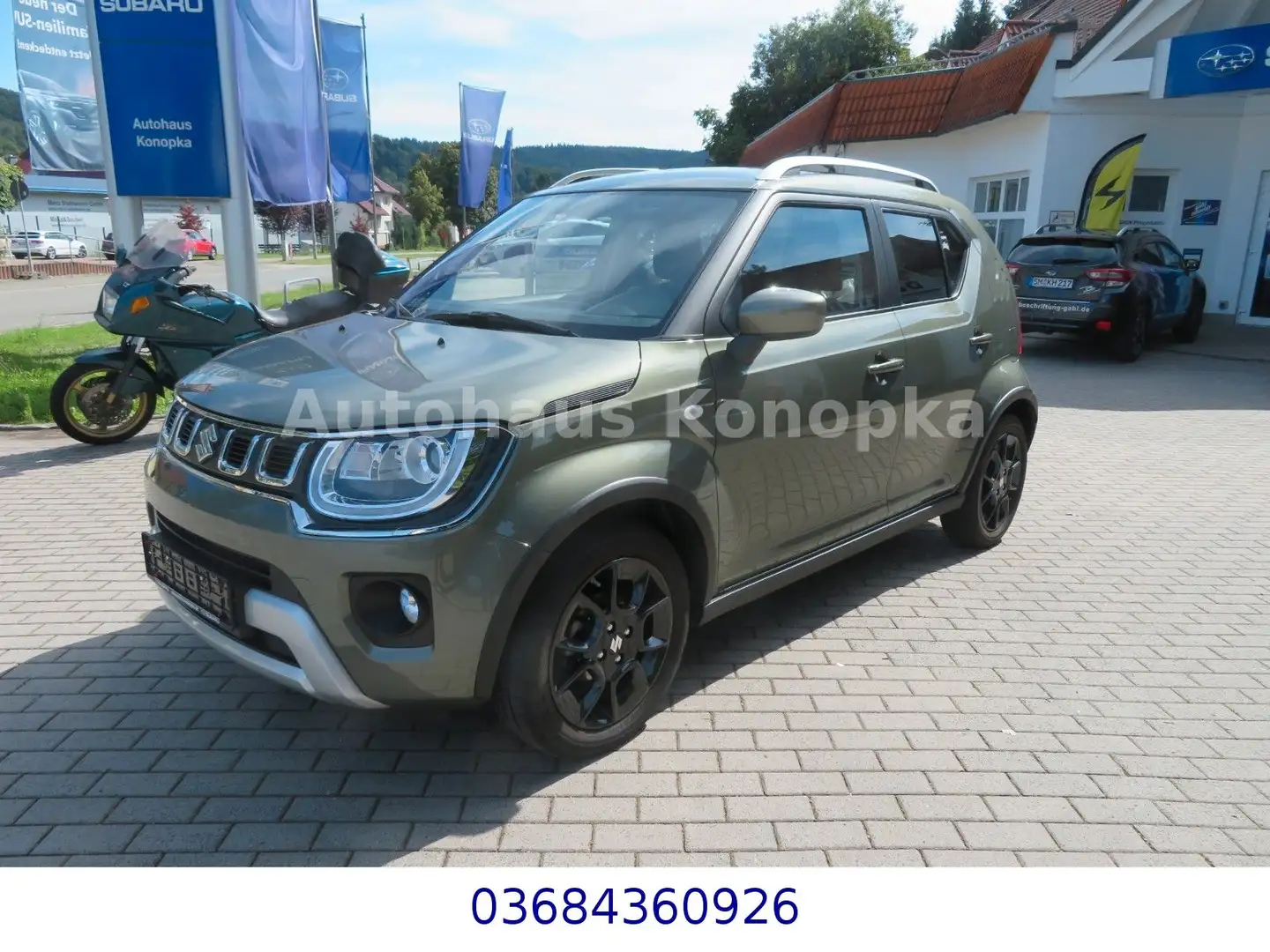 Suzuki Ignis 1.2 DUALJET HYBRID Allgrip Comfort+Navi Zelená - 1