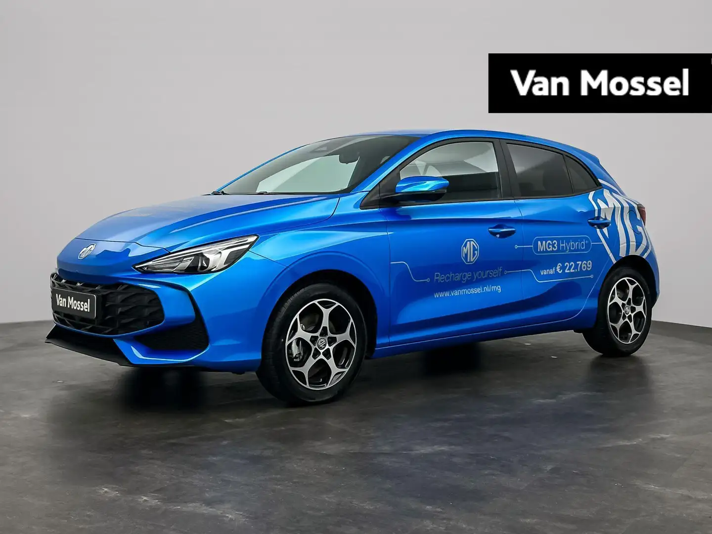 MG MG3 Hybrid+ 1.5 Hybrid Luxury MG 3 1.5 Hybrid Luxury A Blauw - 1