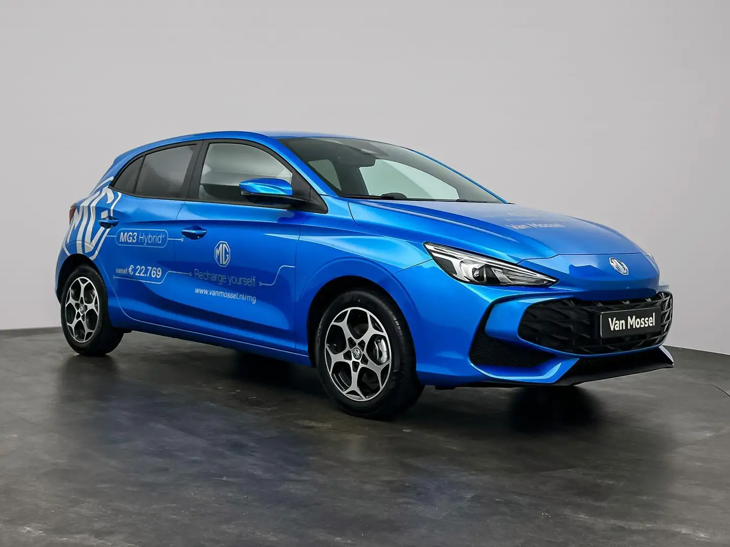 MG MG3 Hybrid+ 1.5 Hybrid Luxury MG 3 1.5 Hybrid Luxury A Blauw - 2