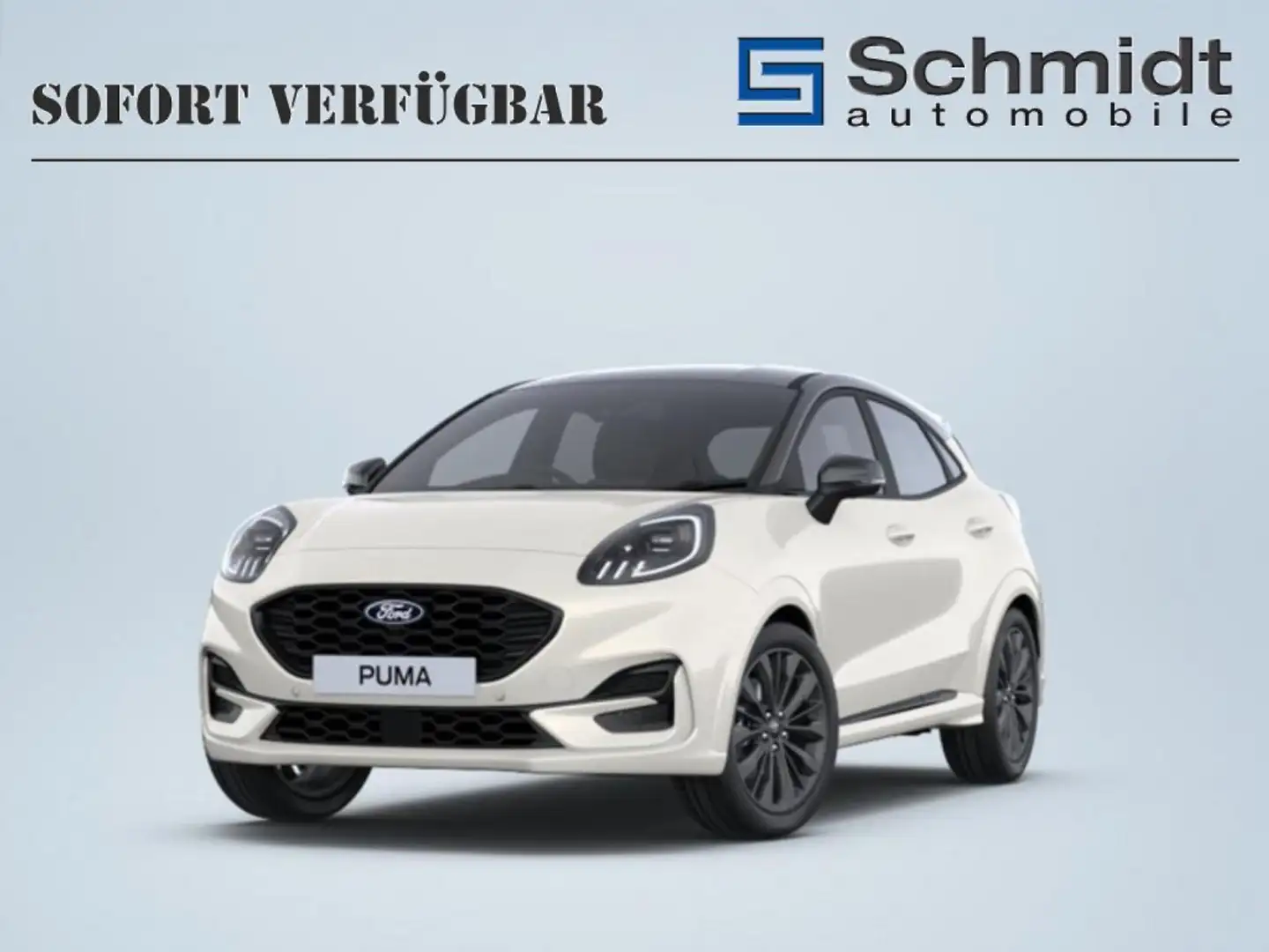 Ford Puma Sound Edition 1,0L Eboost MHEV 125PS M6 FWD Weiß - 1