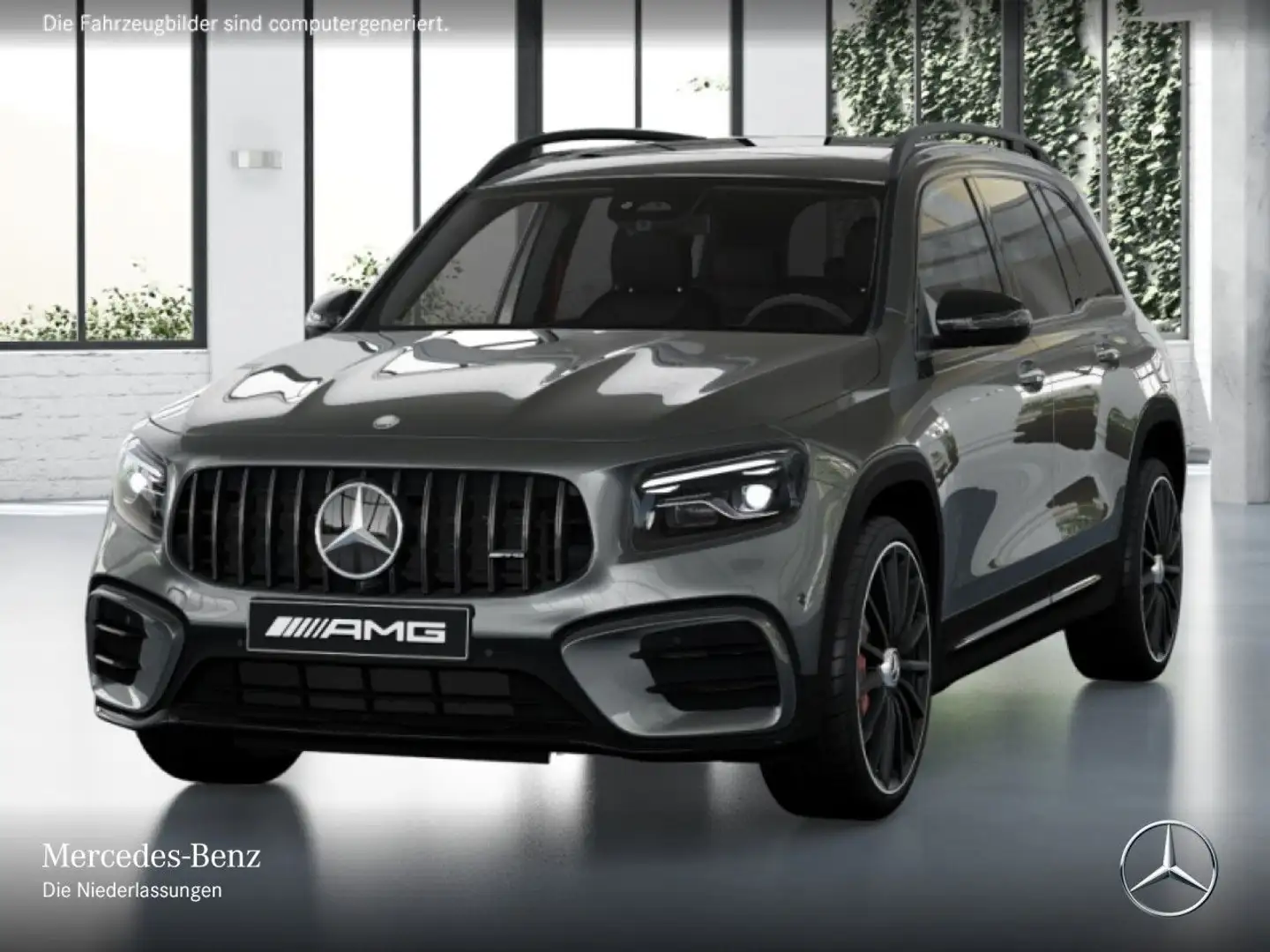 Mercedes-Benz GLB 35 AMG GLB 35 4M AMG+PANO+MULTIBEAM+BURMESTER+KAMERA+TOTW Grau - 2