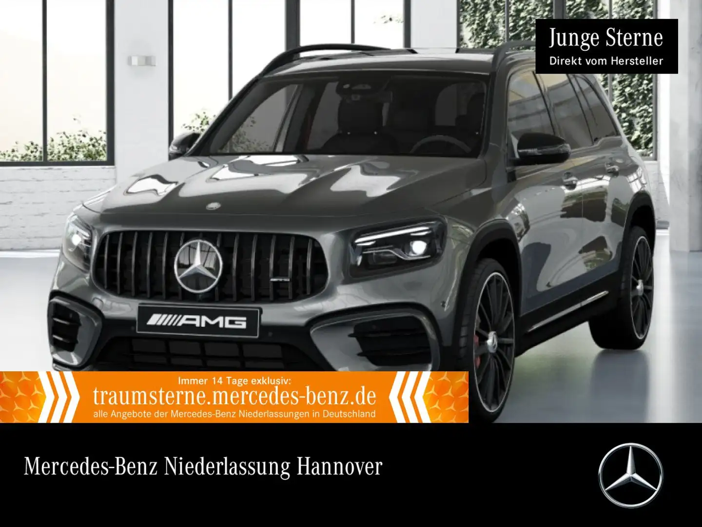Mercedes-Benz GLB 35 AMG GLB 35 4M AMG+PANO+MULTIBEAM+BURMESTER+KAMERA+TOTW Grau - 1