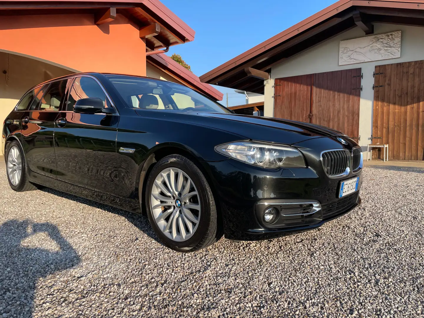 BMW 525 Serie 5 F11 Touring 525d Touring xdrive Luxury E6 Nero - 1