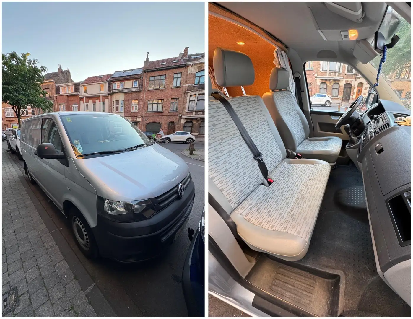 Volkswagen T5 Transporter 2.0 CR TDi Blue MT Argent - 2
