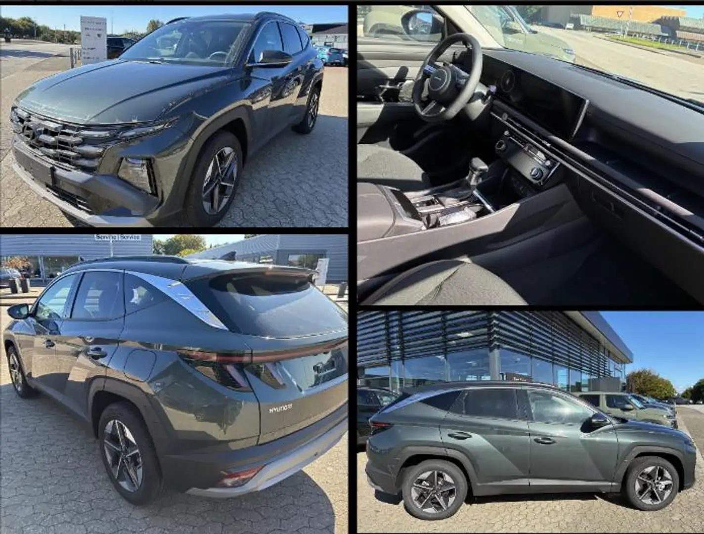 Hyundai TUCSON Advanced (Trend)1,6 T-GDI 18"  MtrxLED el.Heckkl. Grün - 1