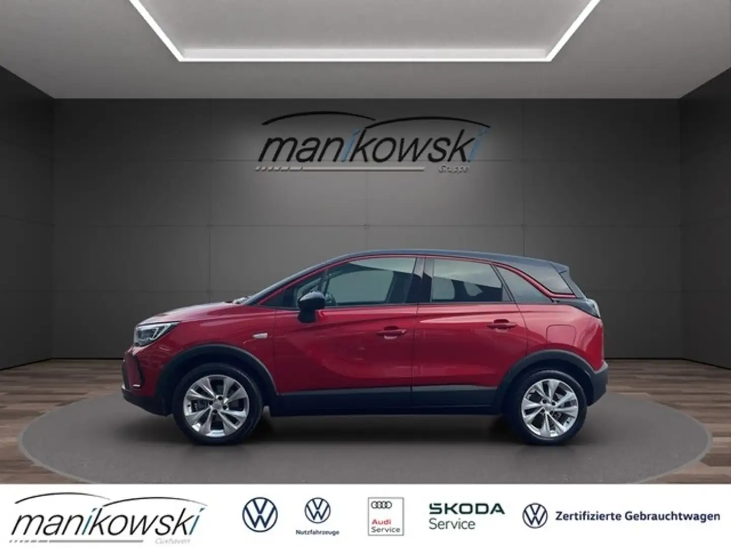 Opel Crossland 1.2Turbo *GS Line*RFK+BT+Stzhzg+LWS+DAB+ Rot - 2