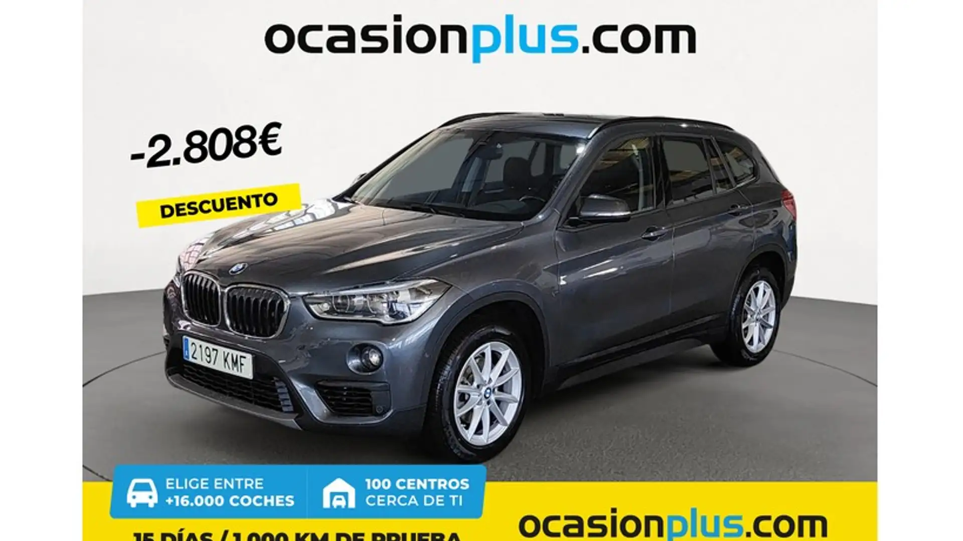 BMW X1 sDrive 18iA Gris - 1