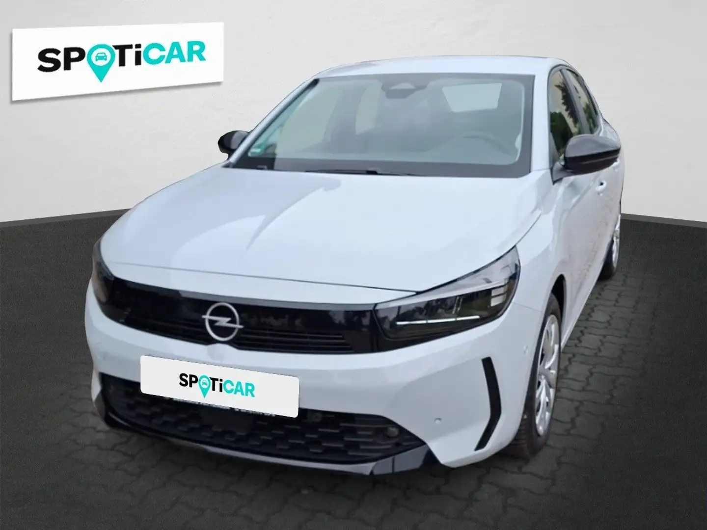 Opel Corsa F Edition 1.2 Turbo LED, Parkpilot+RFK Blanc - 1