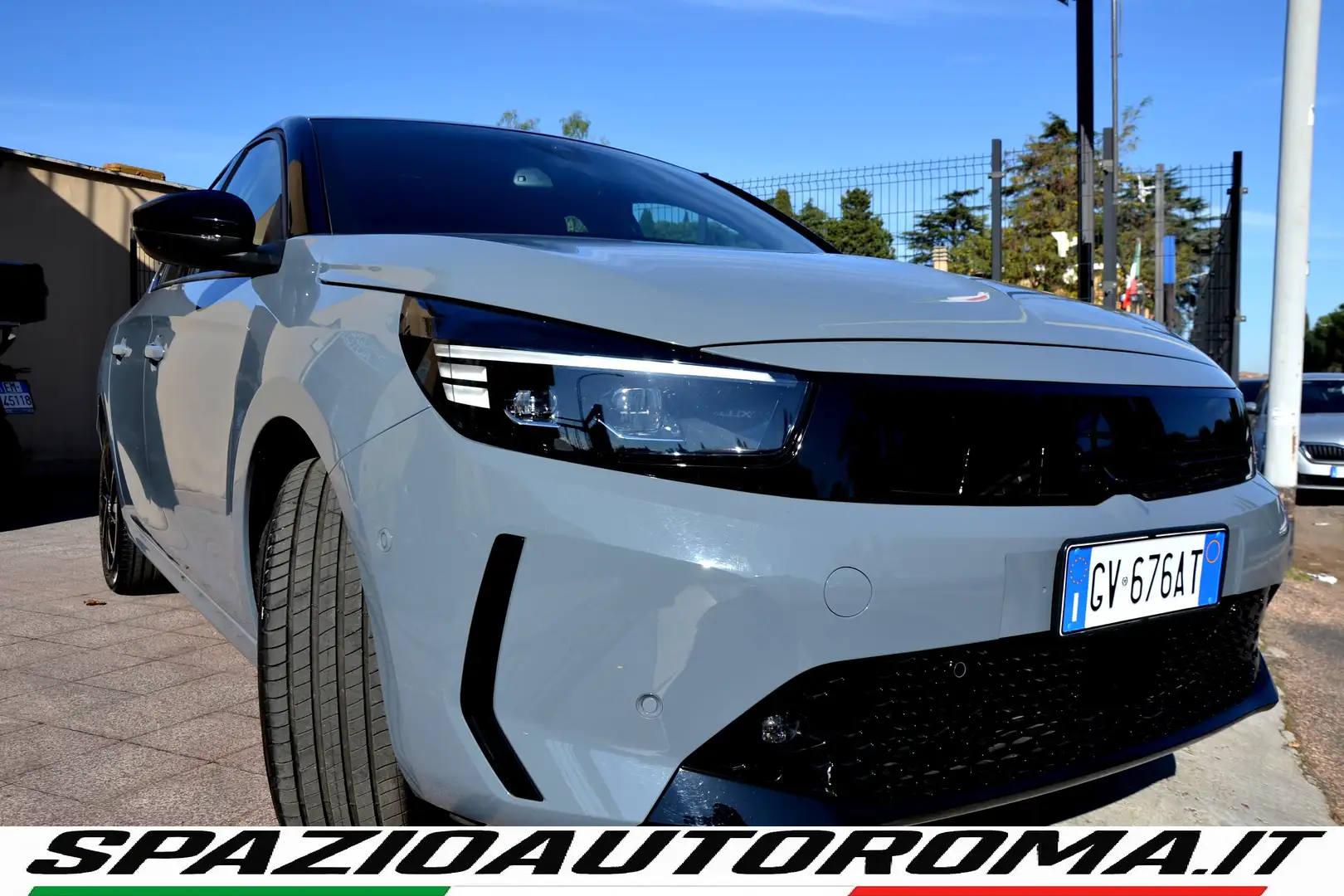 Opel Corsa 1.2 100CV GS PELLE+NAVI+RCAM+FARI MATRIX+CERCHI Gris - 1