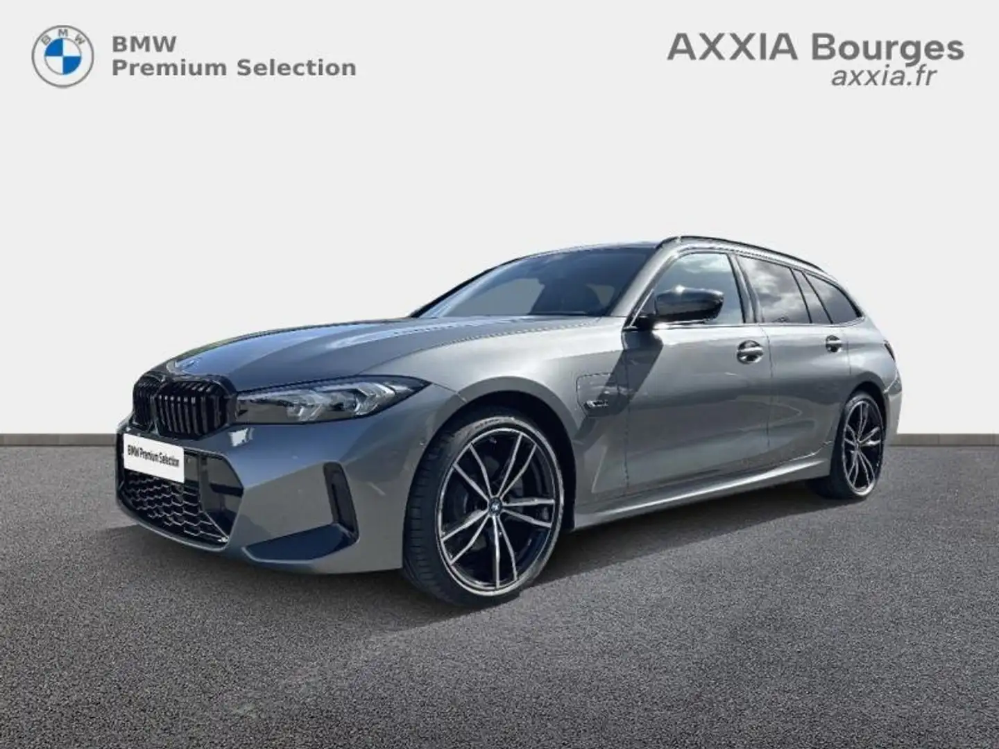 BMW 320 320eA 204ch M Sport Gris - 1