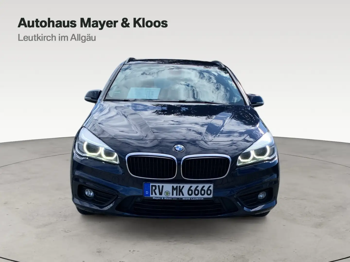 BMW 216 d Advantage Navi LED, Shz. PDC Blau - 2