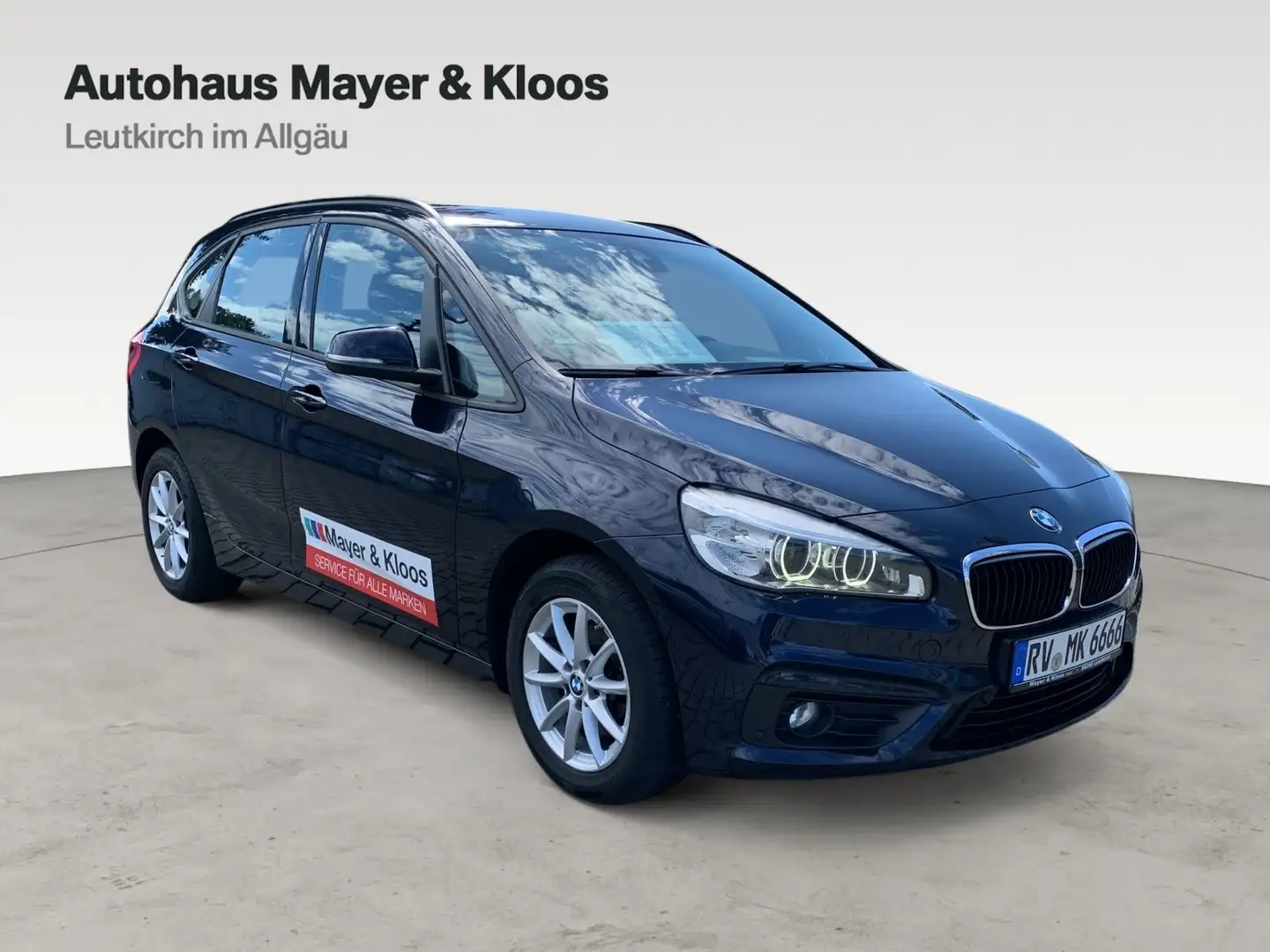 BMW 216 d Advantage Navi LED, Shz. PDC Blau - 1
