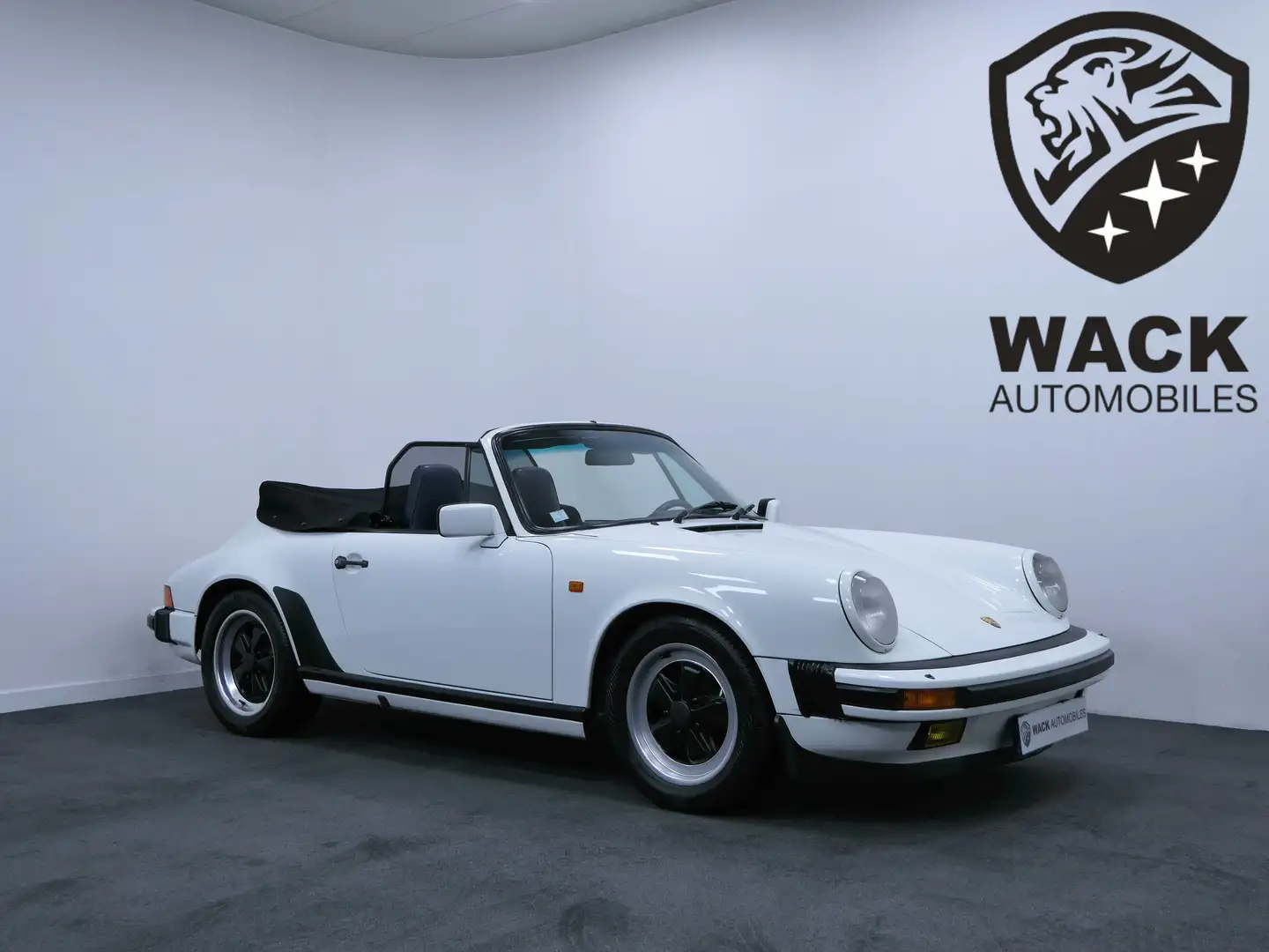 Porsche 911 911 CARRERA 3.2L CABRIOLET Blanc - 1