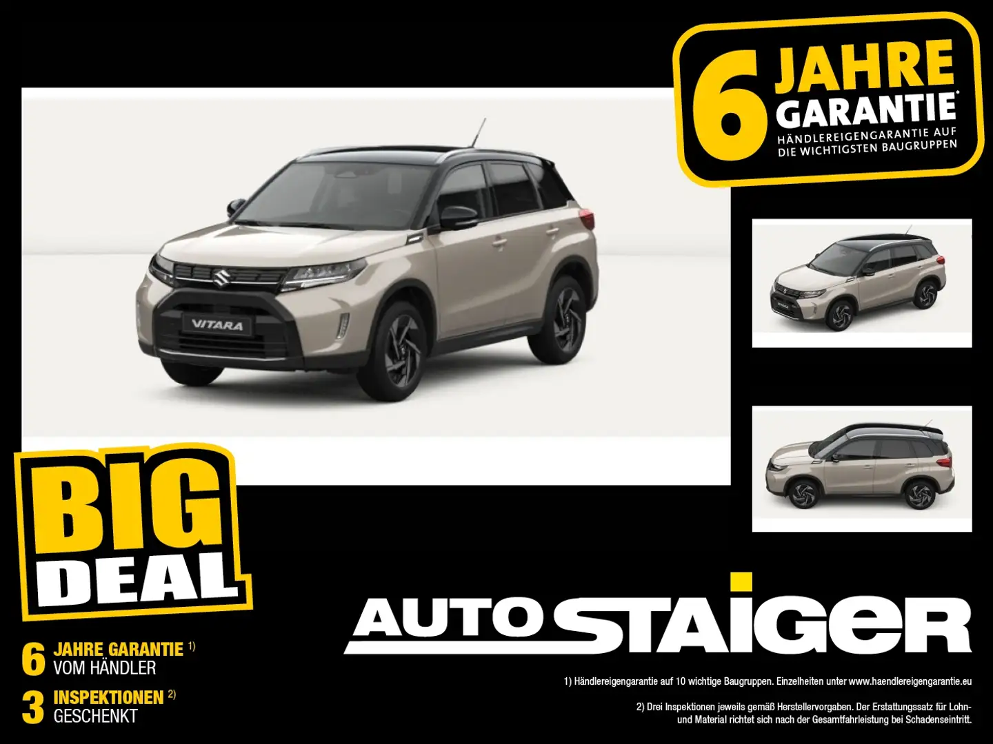 Suzuki Vitara 1.5 Comfort+ ALLGRIP Panoramadach Brun - 1