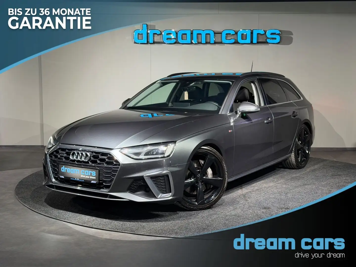 Audi A4 Avant 50 TDI quattro S-line tiptronic / Blackline Silber - 1