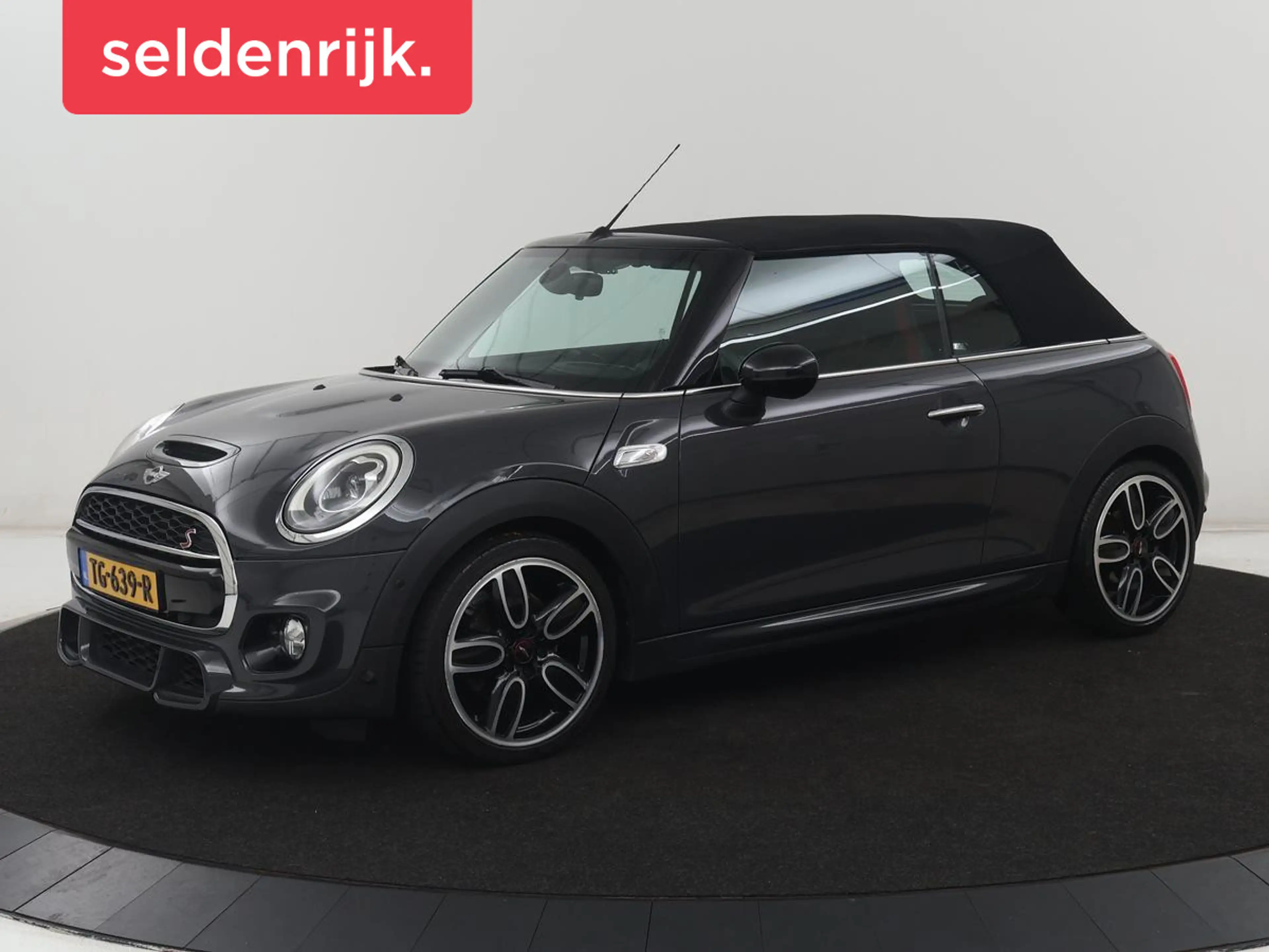 MINI Cooper S Cabrio 2.0 Chili Serious Business | Leder/alcantara | Har
