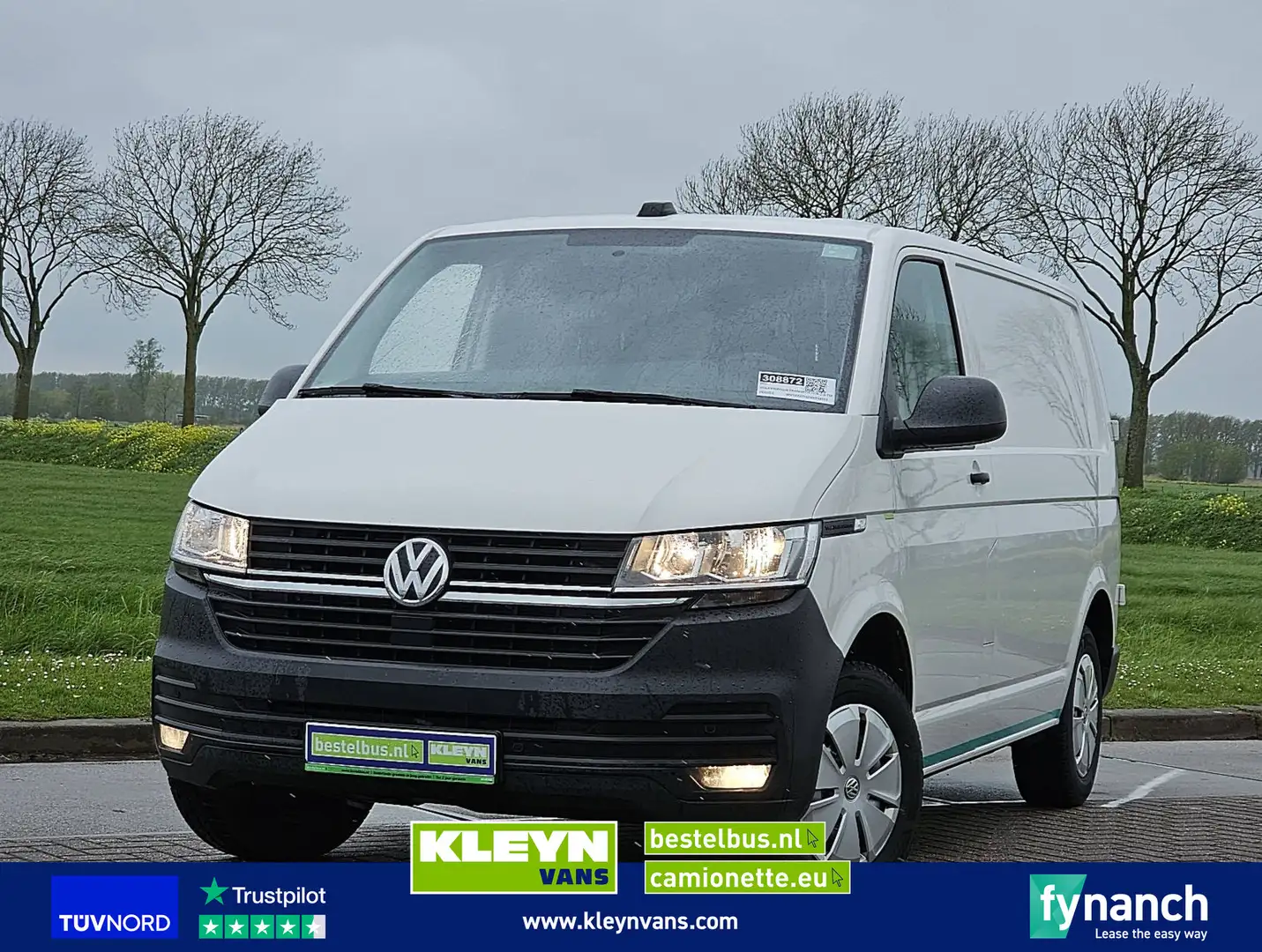 Volkswagen Transporter 2.0 TDI l1h1 150pk airco! Wit - 1