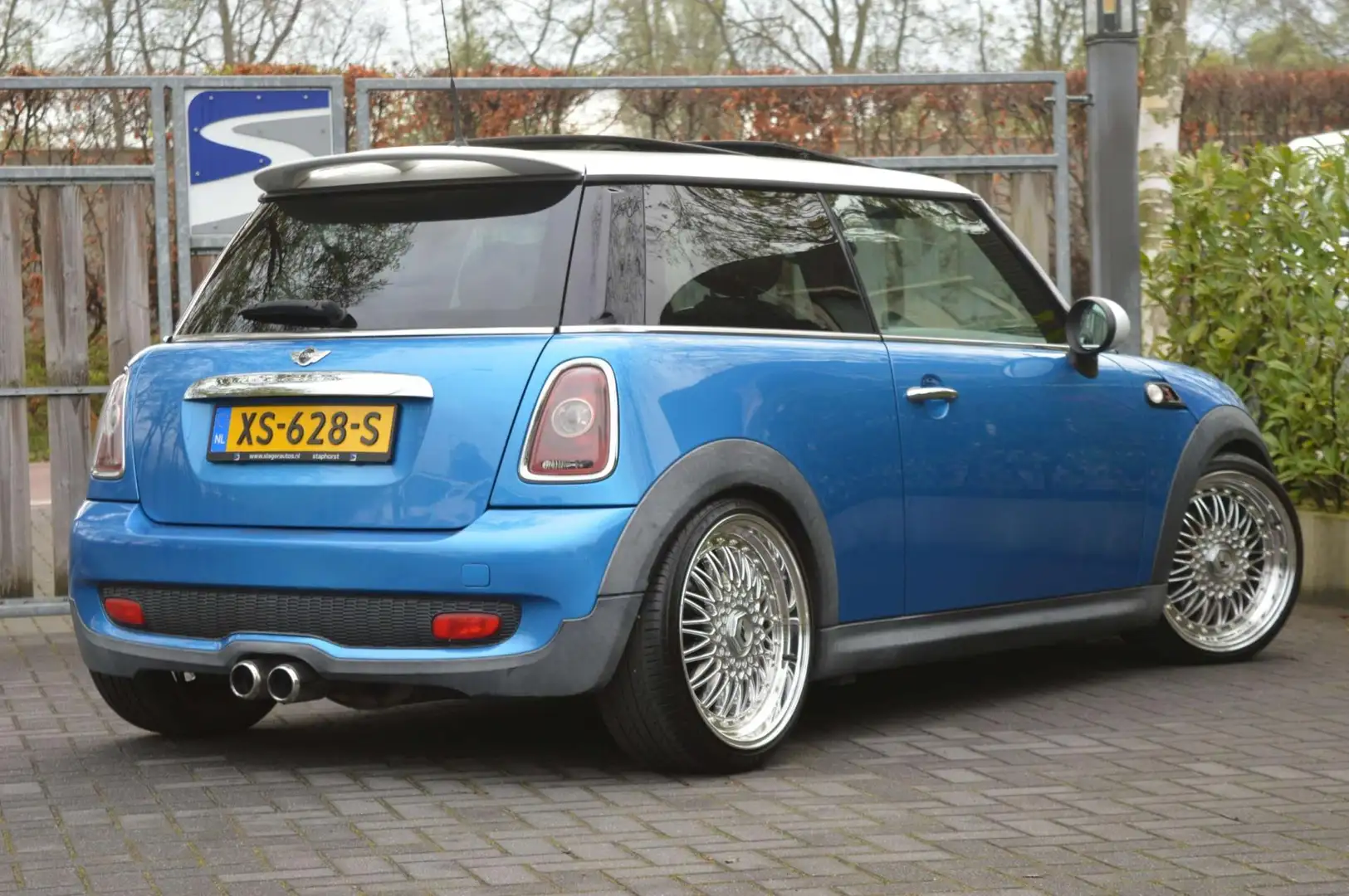 MINI Cooper S Mini 1.6 - Pano|Airco|Leder Blauw - 2