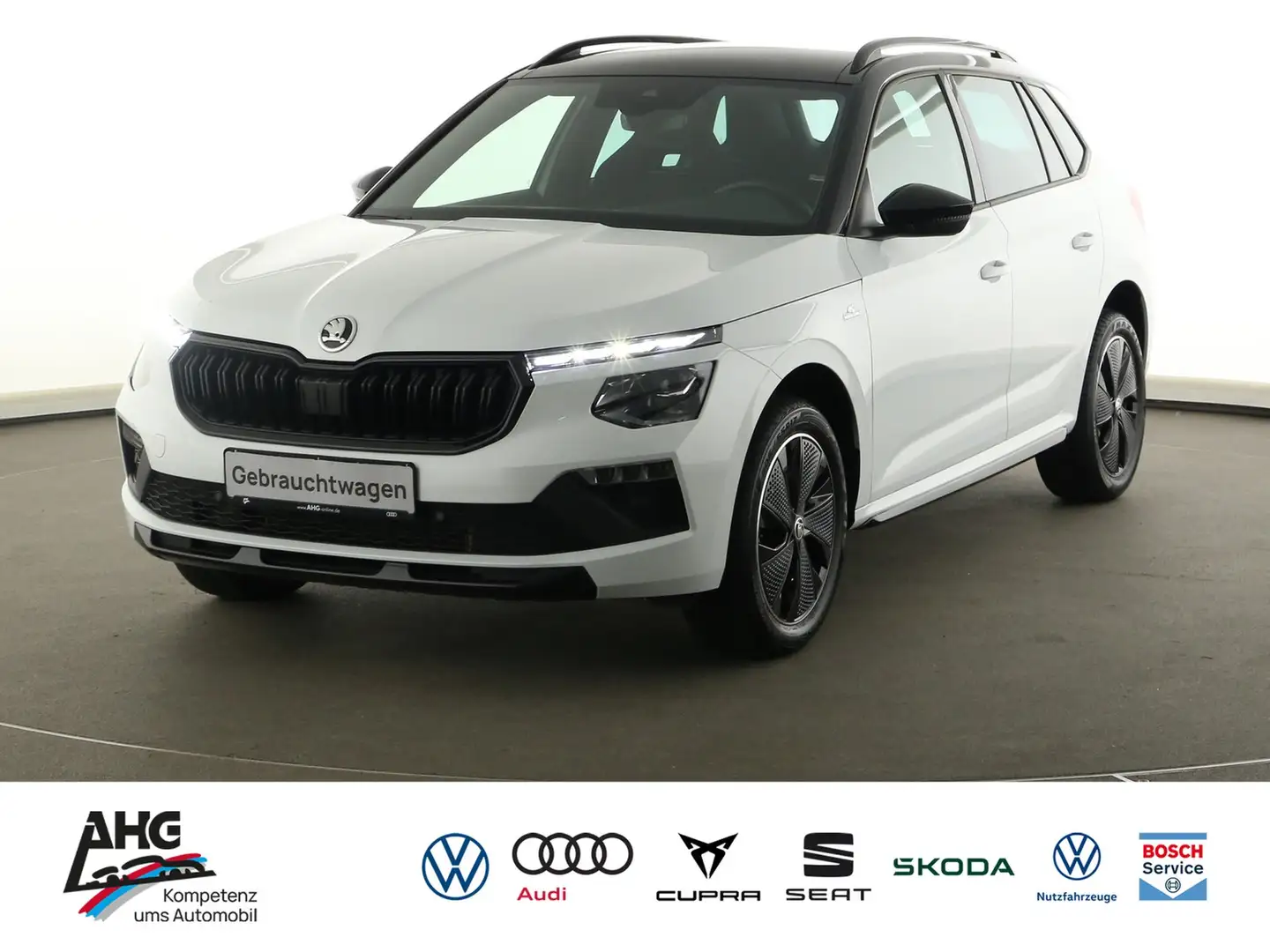 Skoda Kamiq 1.0 TSI DSG Monte Carlo Weiß - 1
