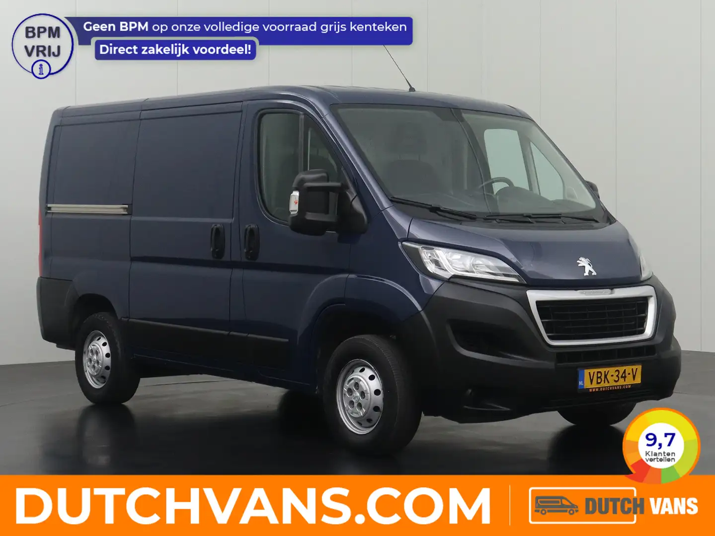 Peugeot Boxer 2.0 BlueHDI 130PK Premium | 2xSchuifdeur | Navigat Blauw - 1