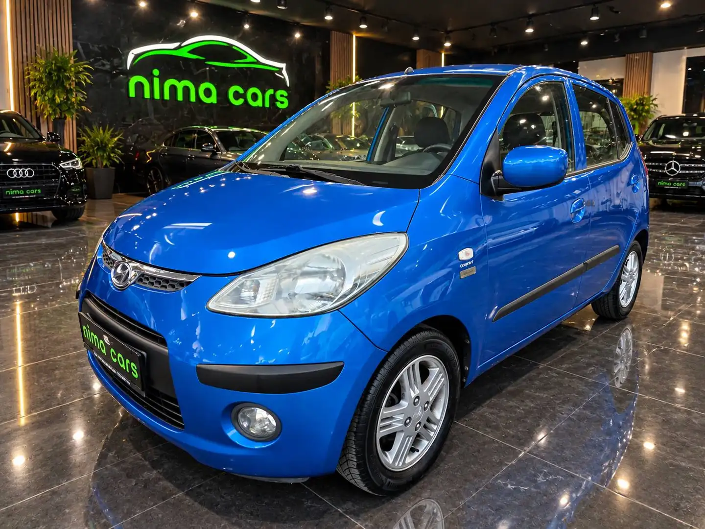 Hyundai i10 Letzte §57a-Begutachtung (Pickerl) wurde bei Auto Stahl durchgeführt. Blau - 1