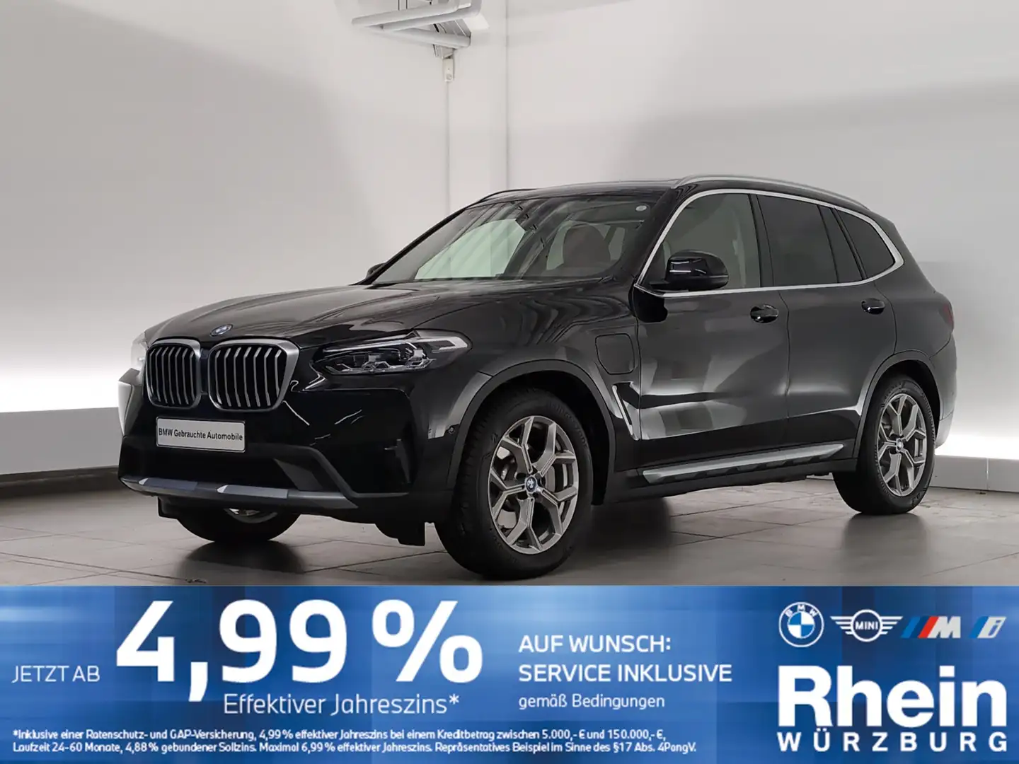 BMW X3 xDrive30e DAB/Ambiente/Pano DAB/Ambiente/Pano Schwarz - 1
