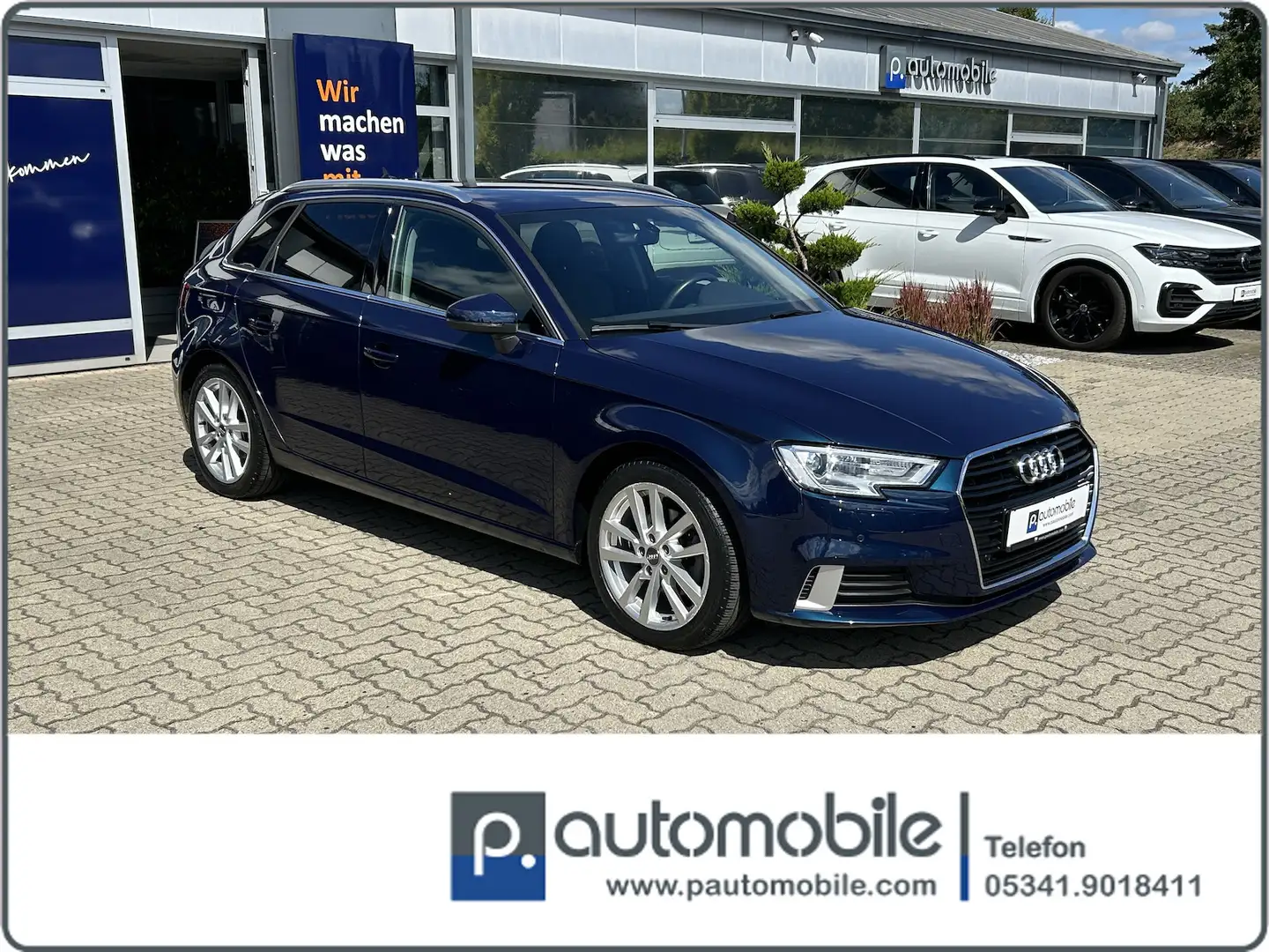 Audi A3 35 TFSI sport*AHK*XENON*NAVI*PDC*SH*VC* Blau - 1