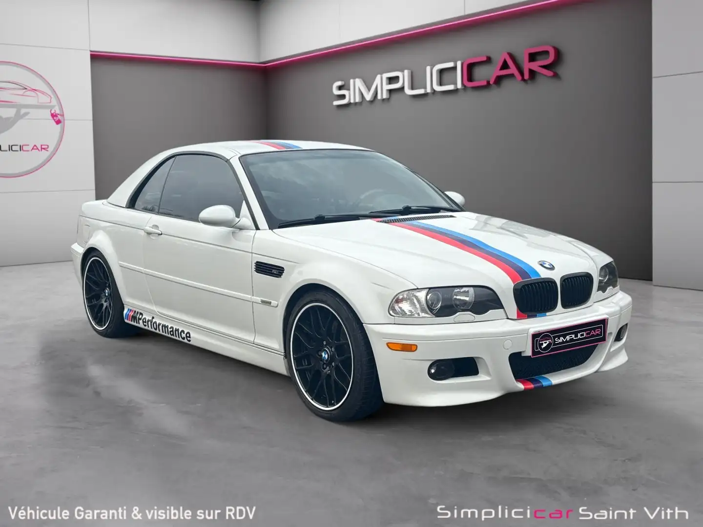 BMW M3 Blanc - 2