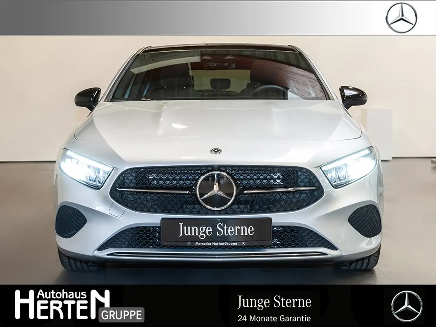 Mercedes-Benz A 180 Progressive+NIGHT-P.+PANO-SD+LED+DISTRONIC Silber - 2