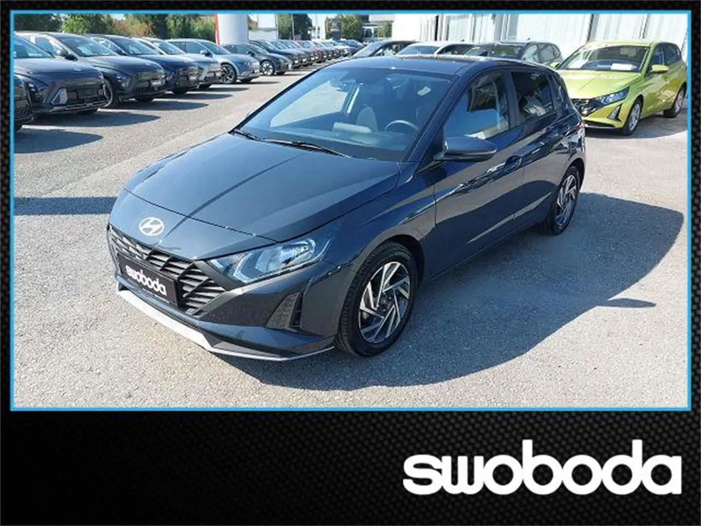 Hyundai i20 1,2 MPI i-Line Plus AHV *BARPREIS* Grau - 1