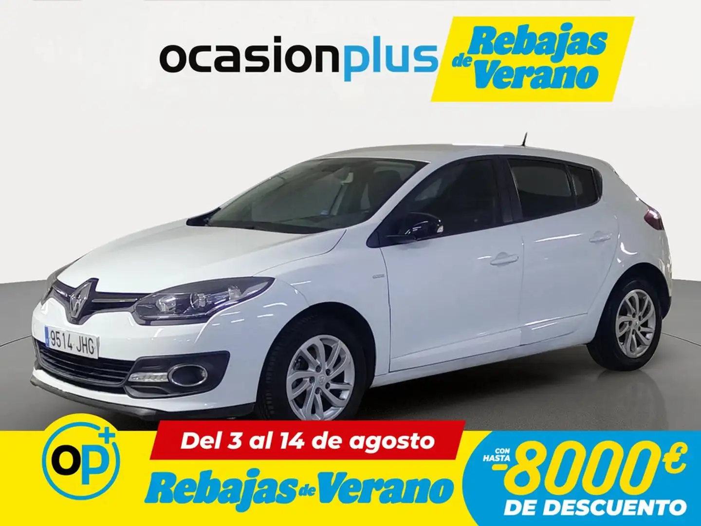 Renault Megane 1.5dCi Limited 95 Blanco - 1