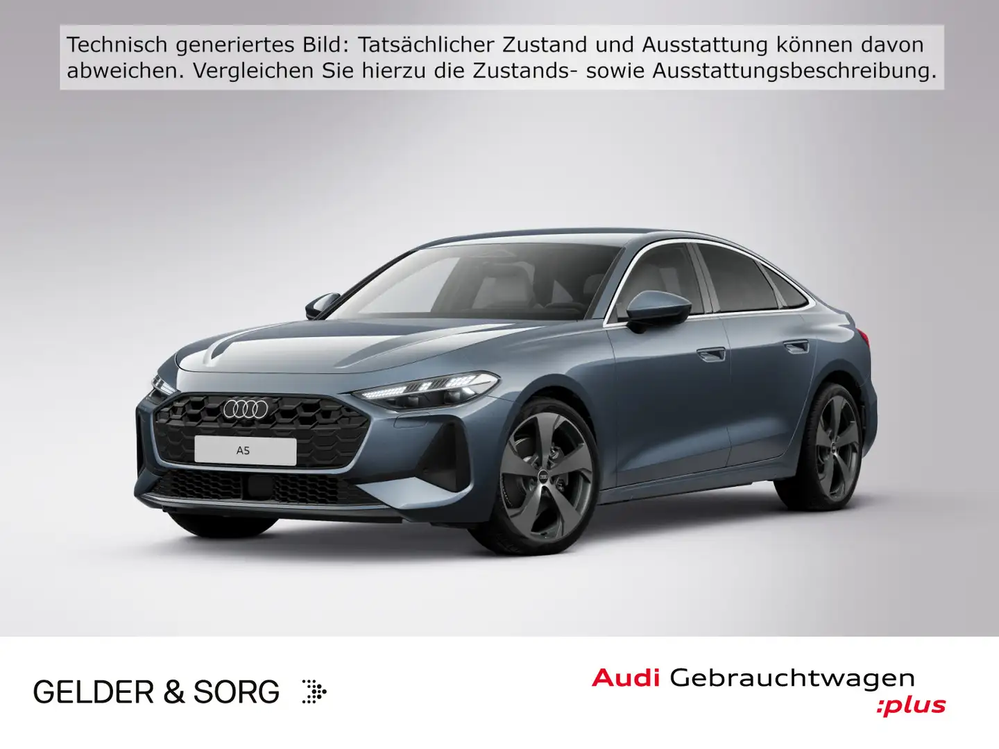 Audi A5 40 TFSI S line Matrix*Virtual*360° Blau - 1