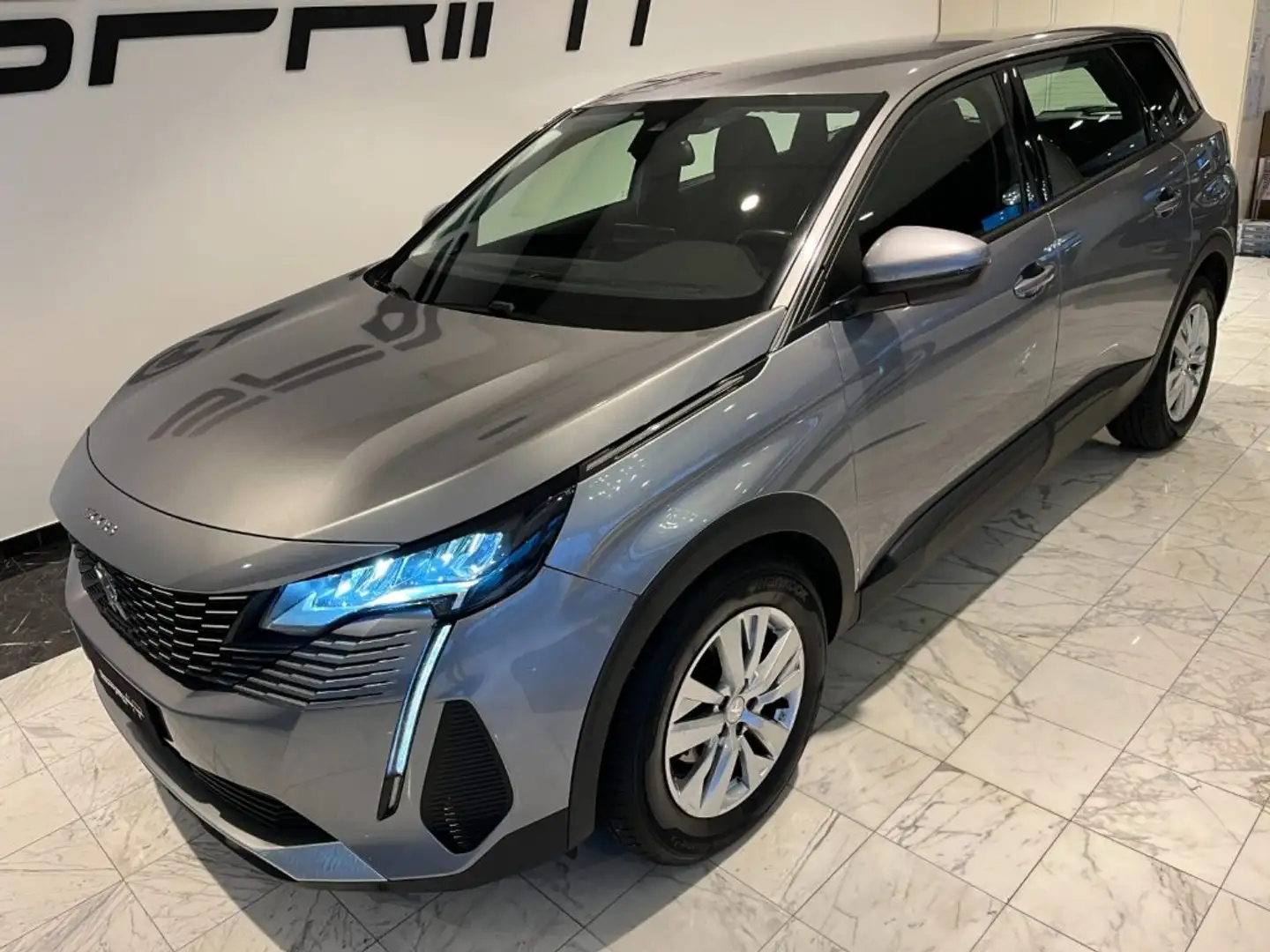 Peugeot 5008 BlueHDi 130cv EAT8 Active Business 7 Posti Argento - 1