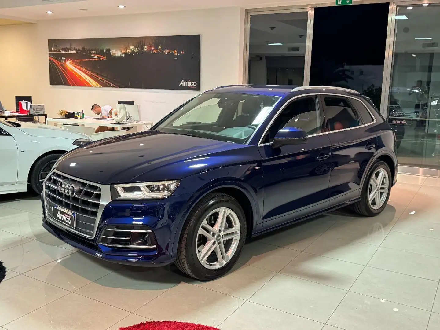 Audi Q5 2.0 TDI quattro S-tronic S-line Plus 106.000KM Azul - 1