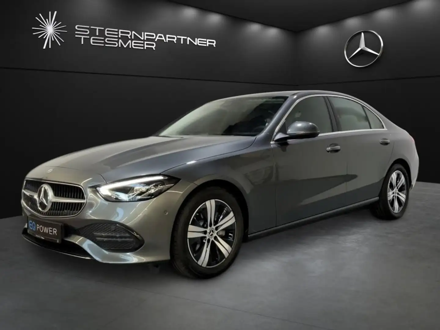 Mercedes-Benz C 180 Avantgarde, Kamera, CarPlay, Gris - 1