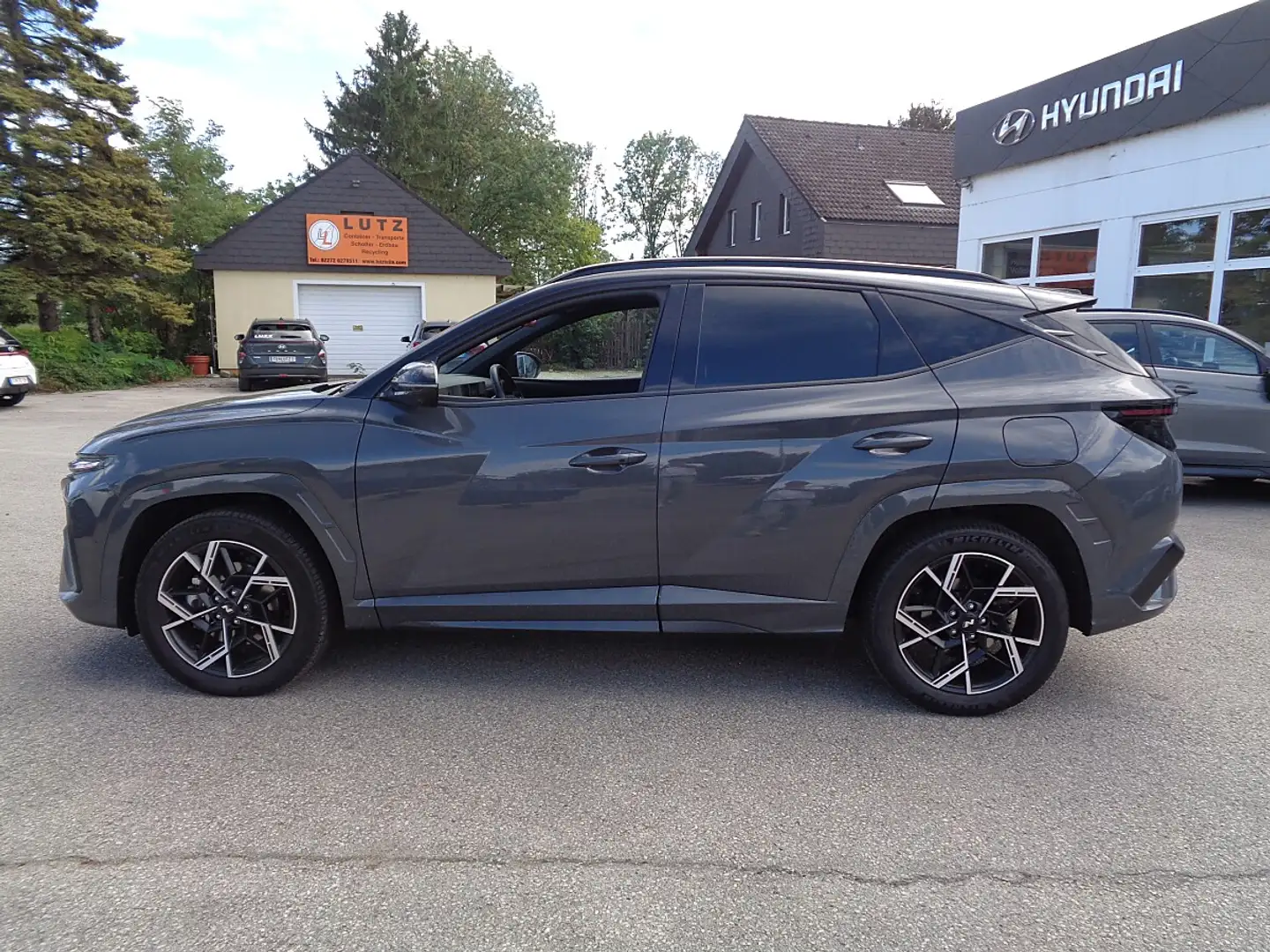 Hyundai TUCSON Tucson 1,6 T-GDI PHEV 4WD N-Line Aut. mit PP2 Grau - 2