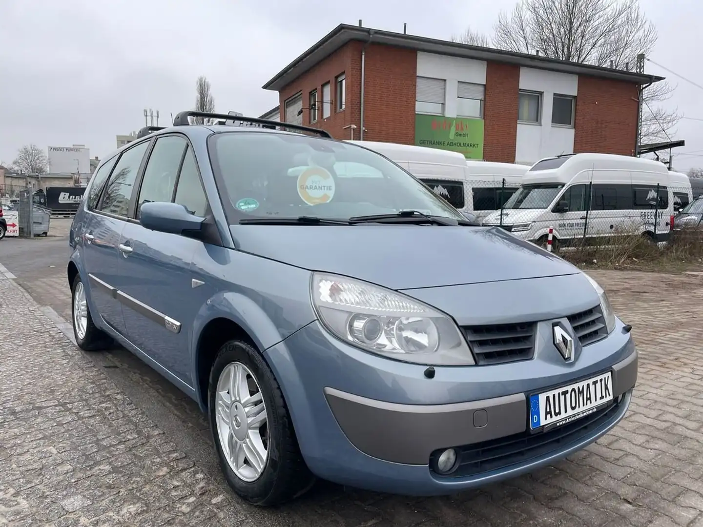 Renault Scenic Grand Privilege,Automatik,Klima,Leder,7-Sitzer Blau - 1