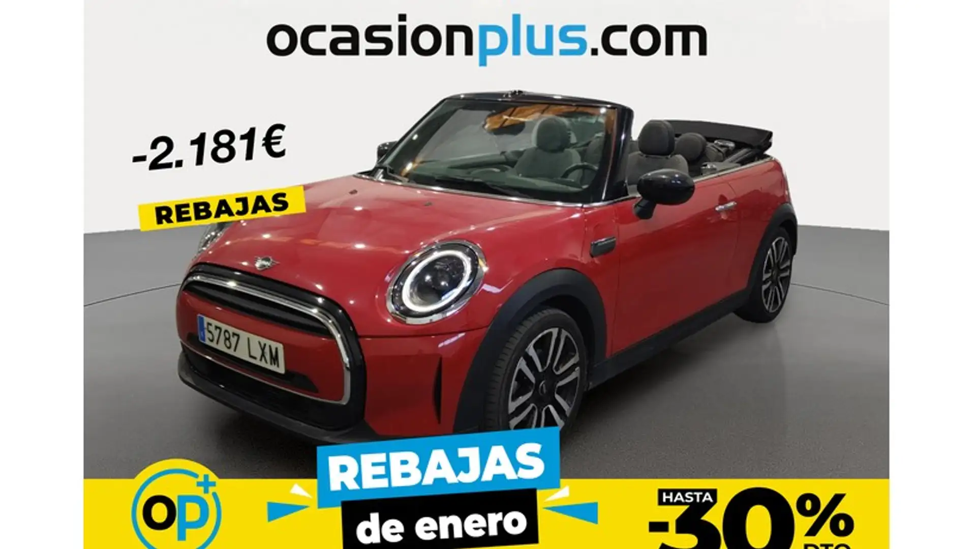 MINI Cooper Cabrio Rouge - 1