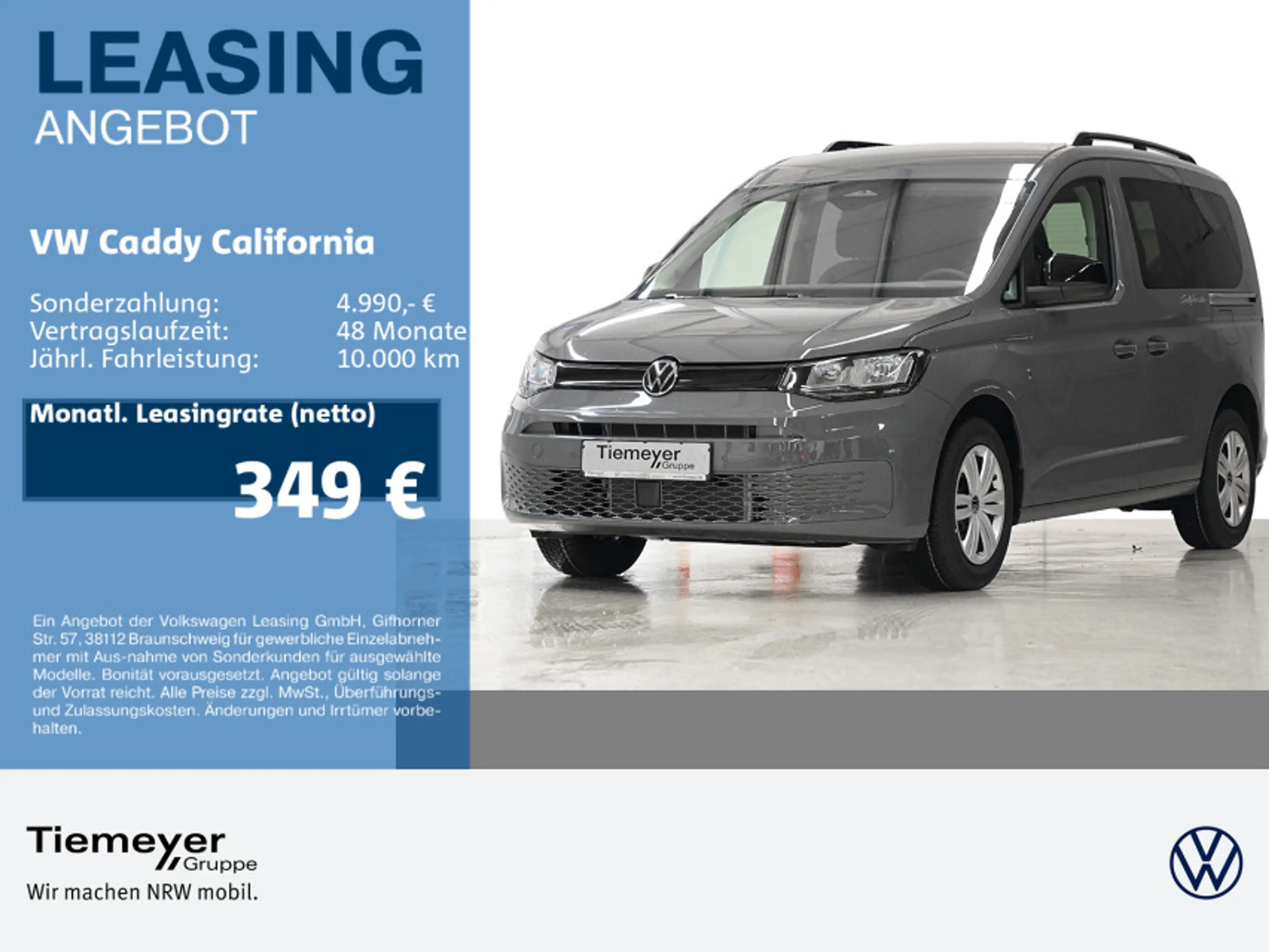 Volkswagen Caddy 1.5 TSI UPE 43.083€ GJR Klima W