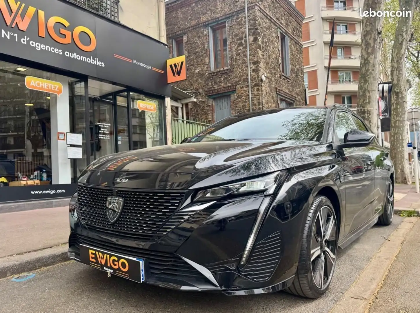 Peugeot 308 GENERATION-III 1.2 PURETECH 130 GT EAT BVA START-S Noir - 1