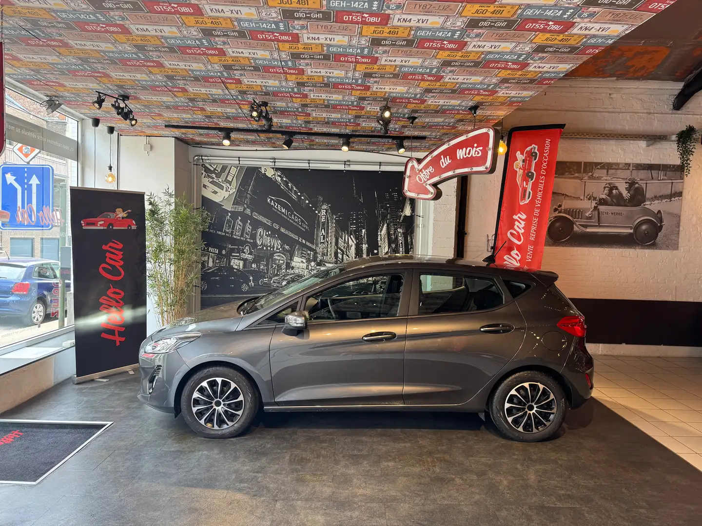 Ford Fiesta Fiesta 1.0 * BOITE AUTO * CARPLAY * EURO 6if * AC Grijs - 2