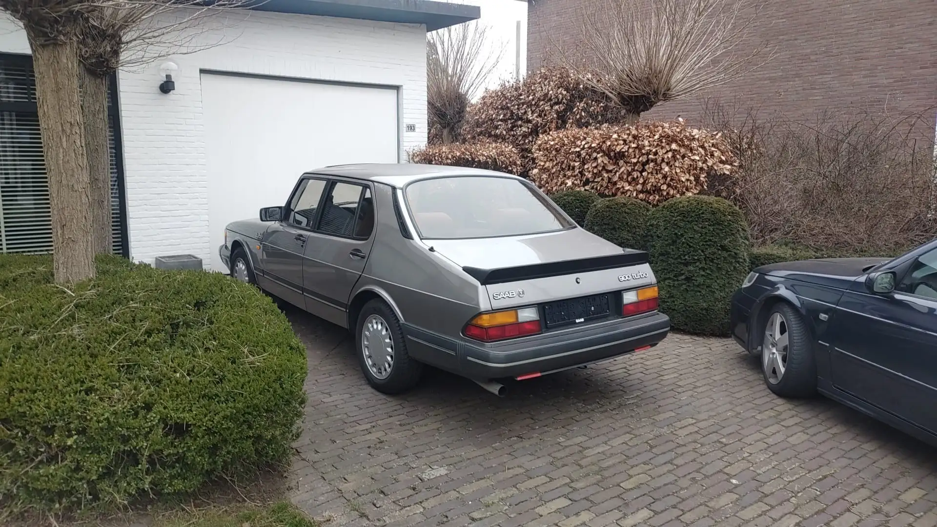 Saab 900 turbo sedan 8v Gris - 2