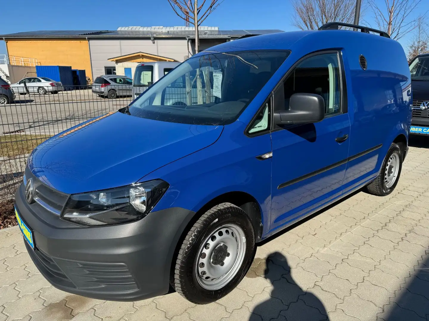 Volkswagen Caddy Nfz Kasten TDI Klima,Navi,ACC,AHK,PDC Blau - 1