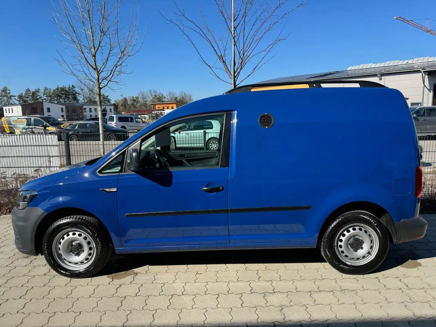 Volkswagen Caddy Nfz Kasten TDI Klima,Navi,ACC,AHK,PDC Blau - 2
