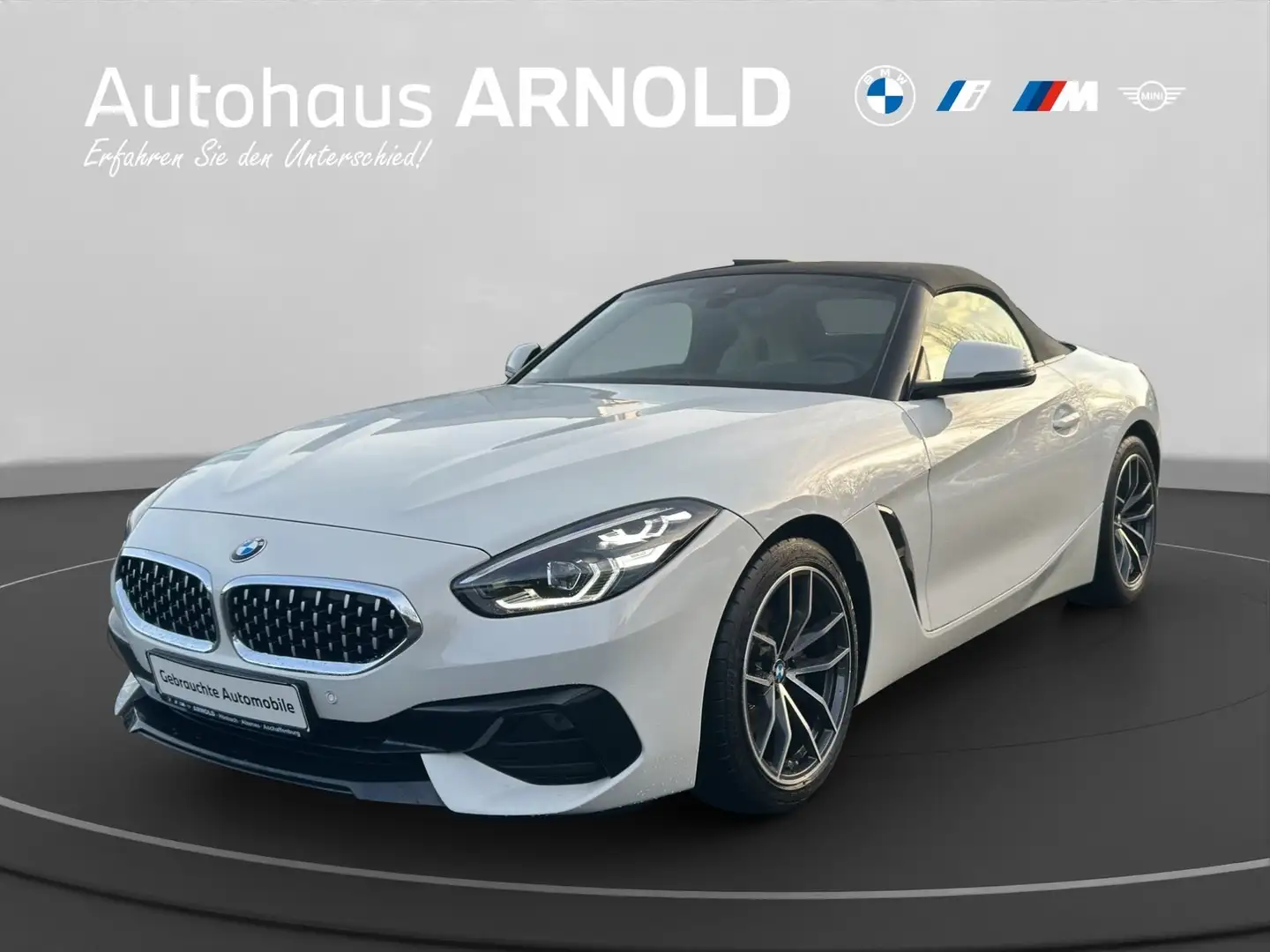 BMW Z4 sDrive20i Sport Line HiFi DAB WLAN Tempomat Weiß - 1