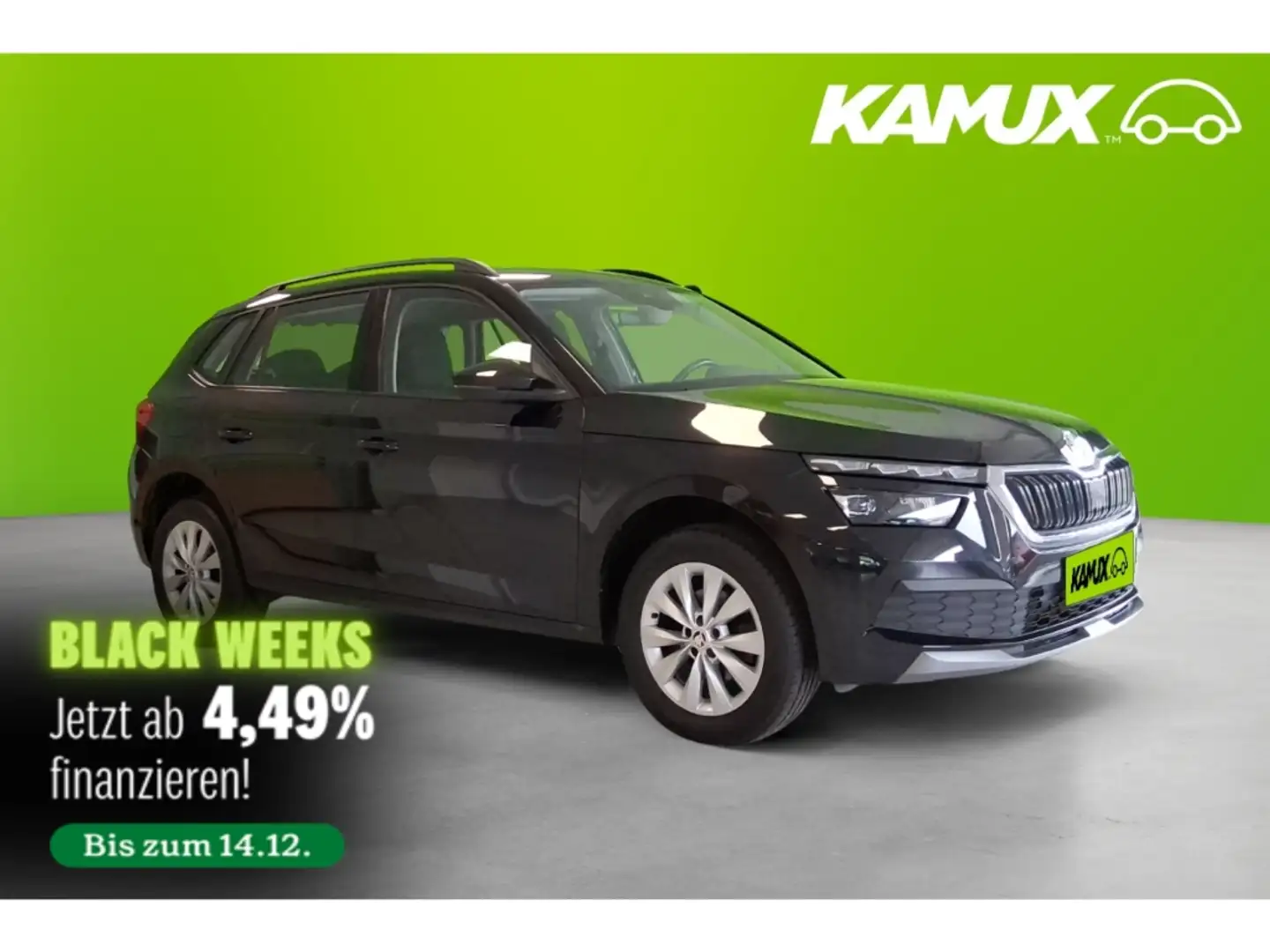 Skoda Kamiq 1.5TSI Ambition+LED+AHK+CARPLAY+TEMPO+PDC Noir - 1